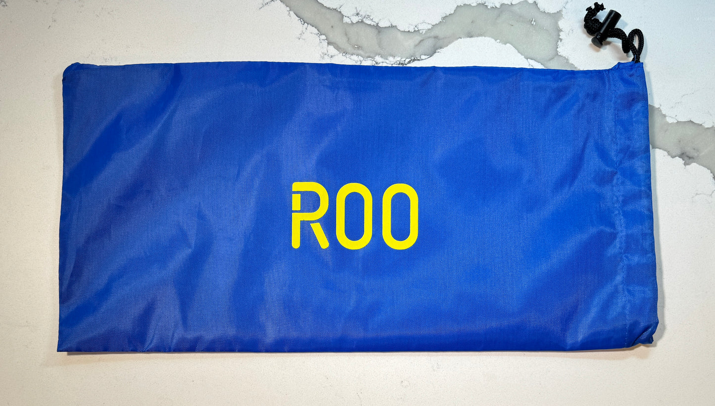 ROO - the unique Silicone Cutting Board Mat with a Scrap Pouch