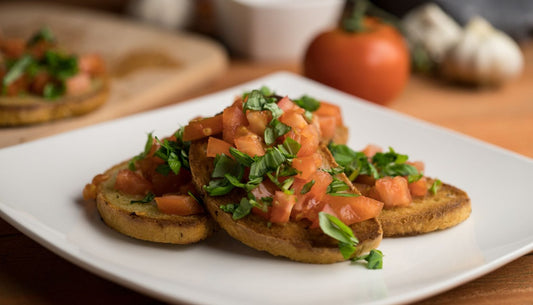 Bruschetta Recipe: Rub the Garlic on the Toast