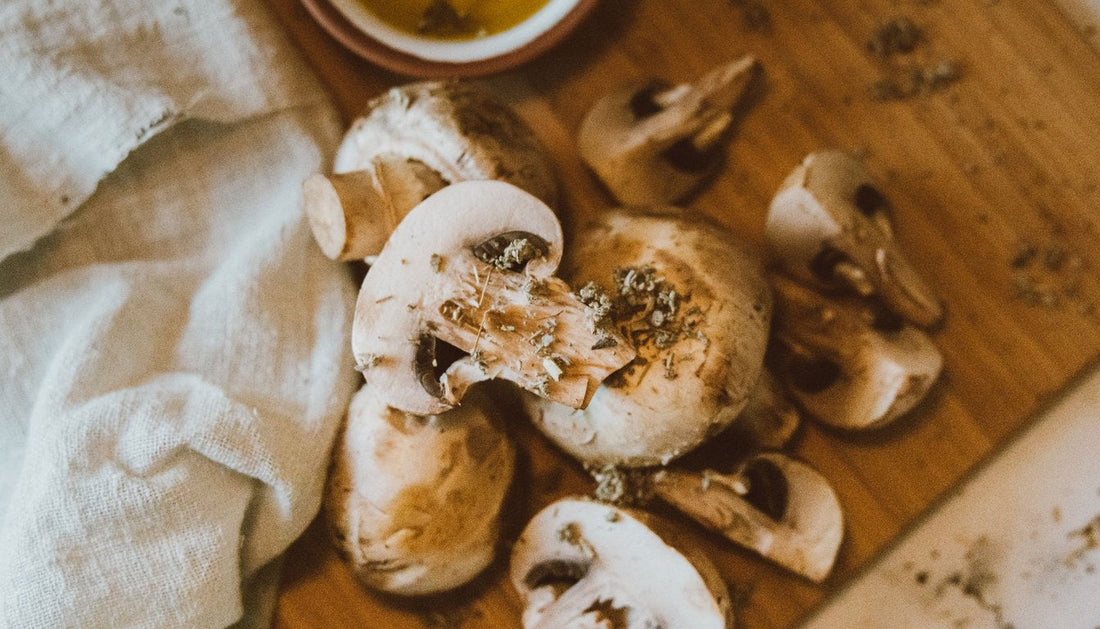 How to Chop Mushrooms